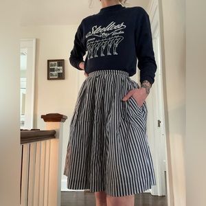 J. Crew mid length skirt.